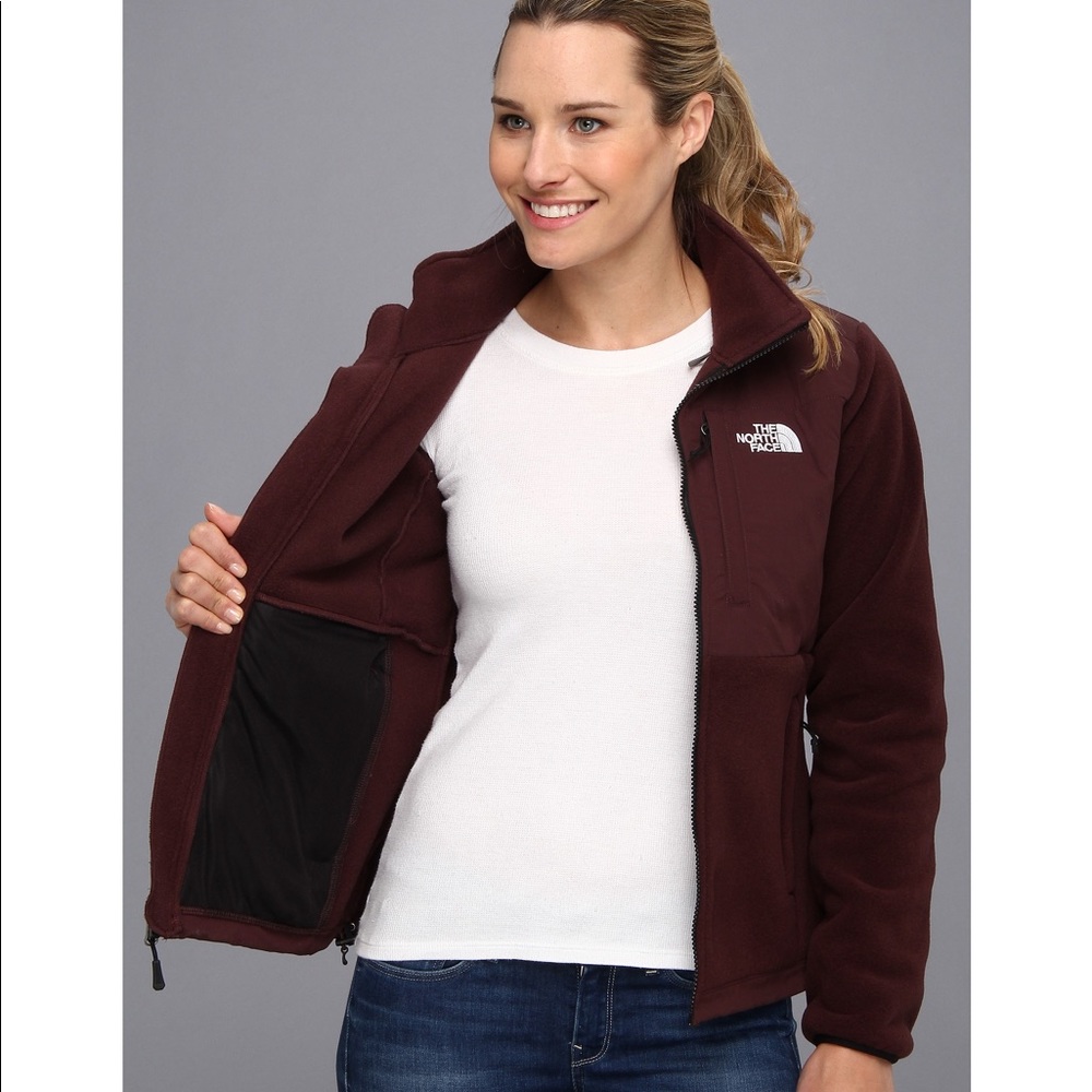 The North Face Denali jacket brown